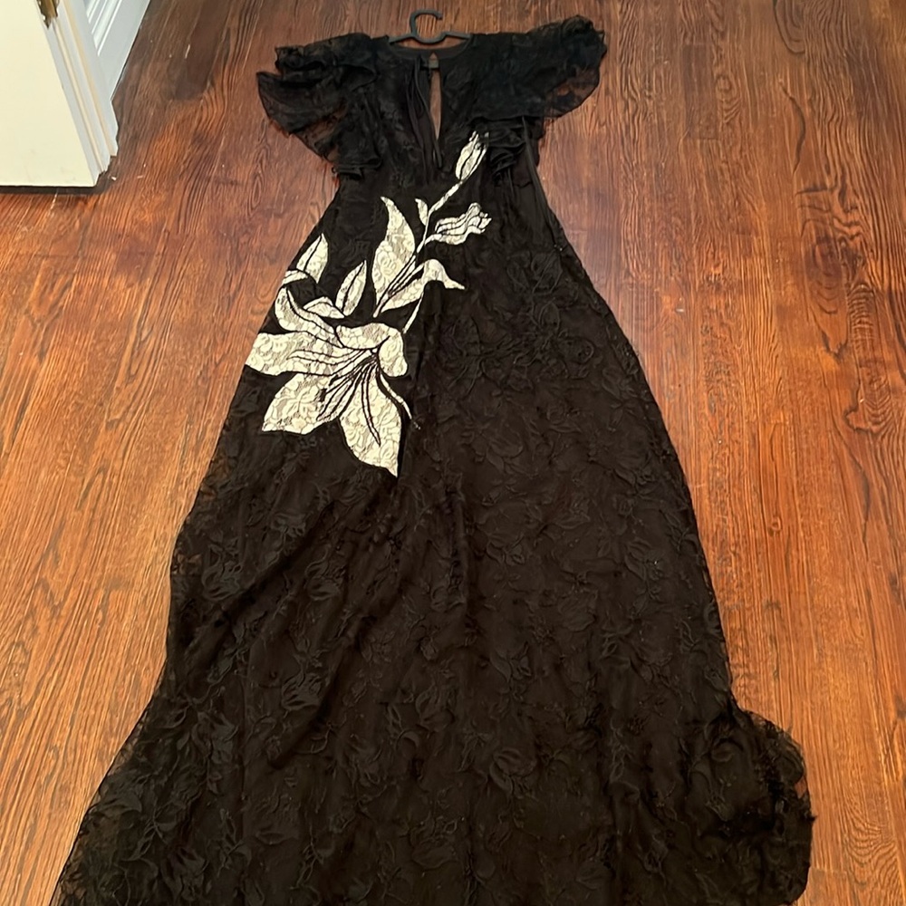 Shachin & Babi Noir evening maxi dress